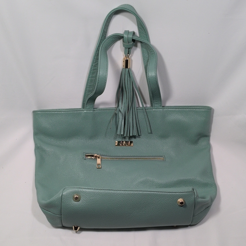 Onna Ehrlich Seafoam Green Tote Bag